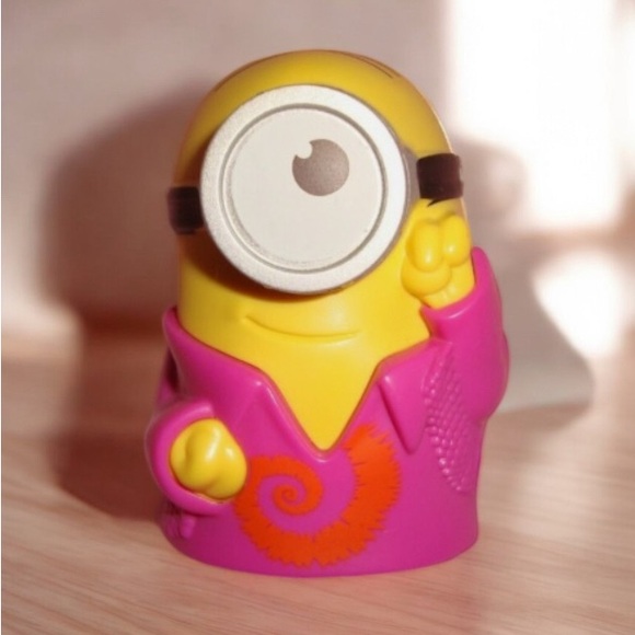 2/$20 NEW IN BAG McDonald's Happy Meal Minions Talking Groovy Minion 2015 - Picture 1 of 6